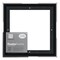 Ampersand Art Floaterframe, Thin Edge, 1.5" Depth, 10" x 10", Black